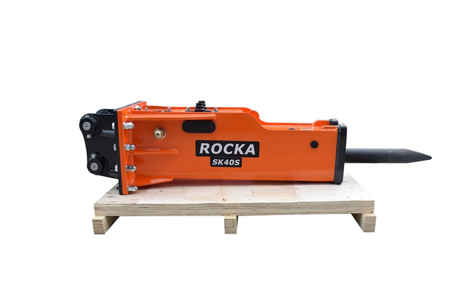 Patahimikin ang Excavator Hydraulic Breaker SK40