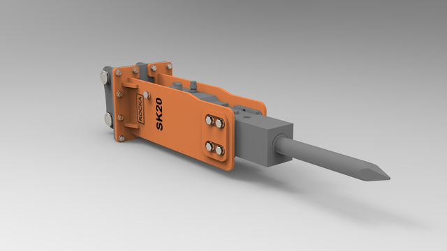 Młot hydrauliczny typu g&oacute;rnego SK20